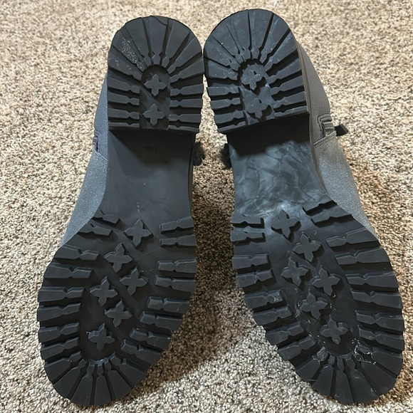 Talbots Tish Stretch Suede Ankle Boot Gray size 10 - Picture 10 of 15